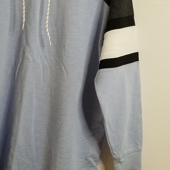 PINK VS Varsity Inspired Sweatshirt - Blue - Picture 4 of 9